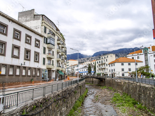 Funchal, riverbed, Portugal, Madeira © visualpower