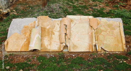 Tableau sur toile Sepolcro nel Parco archeologico di Nomentum-Eretum, Roma