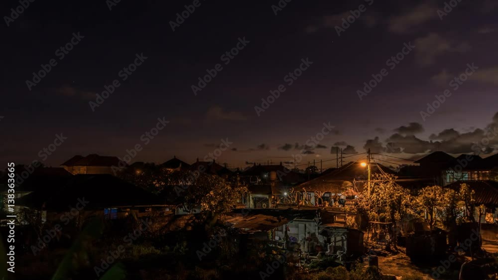 4K Time lapse sunset on a tropical Bali island, Indonesia. Timelapse with amazing colors. 4K Time lapse sunset on a tropical Bali island, Indonesia. Timelapse with amazing colors.