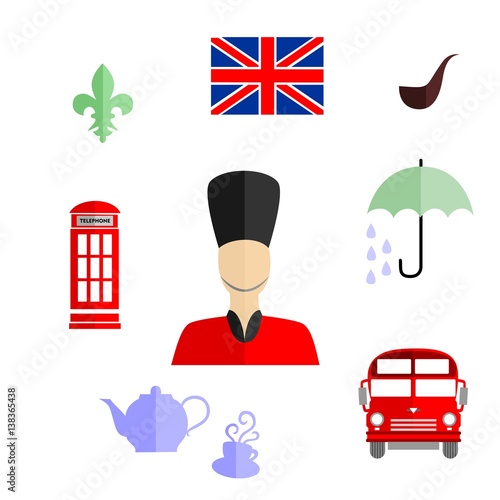 britain flat design