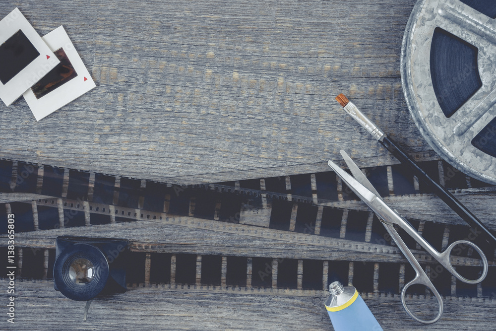 Fototapeta premium Film and film industry