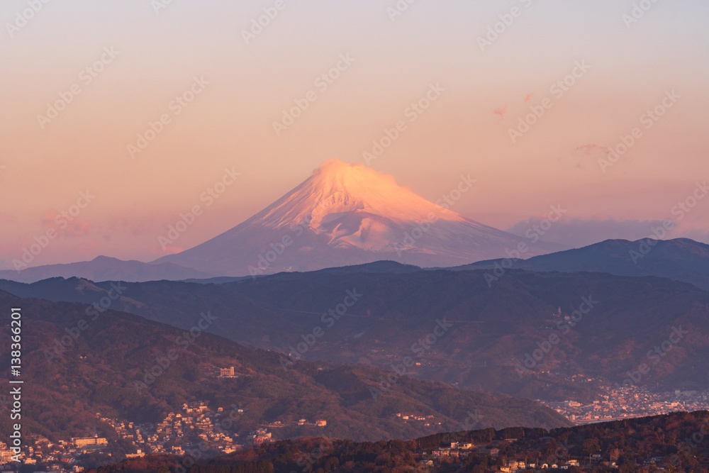 Fototapeta premium 小室山からの富士山