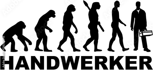 Craftsman evolution with german job title