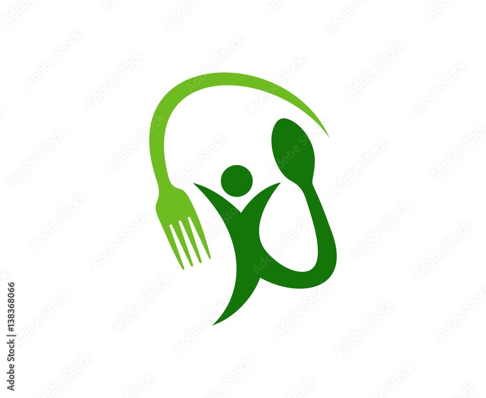 Fototapeta premium Chef logo