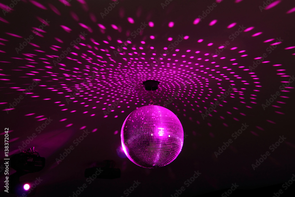 Foto Stock Sfera; discoteca, luce stroboscopica, locale, night