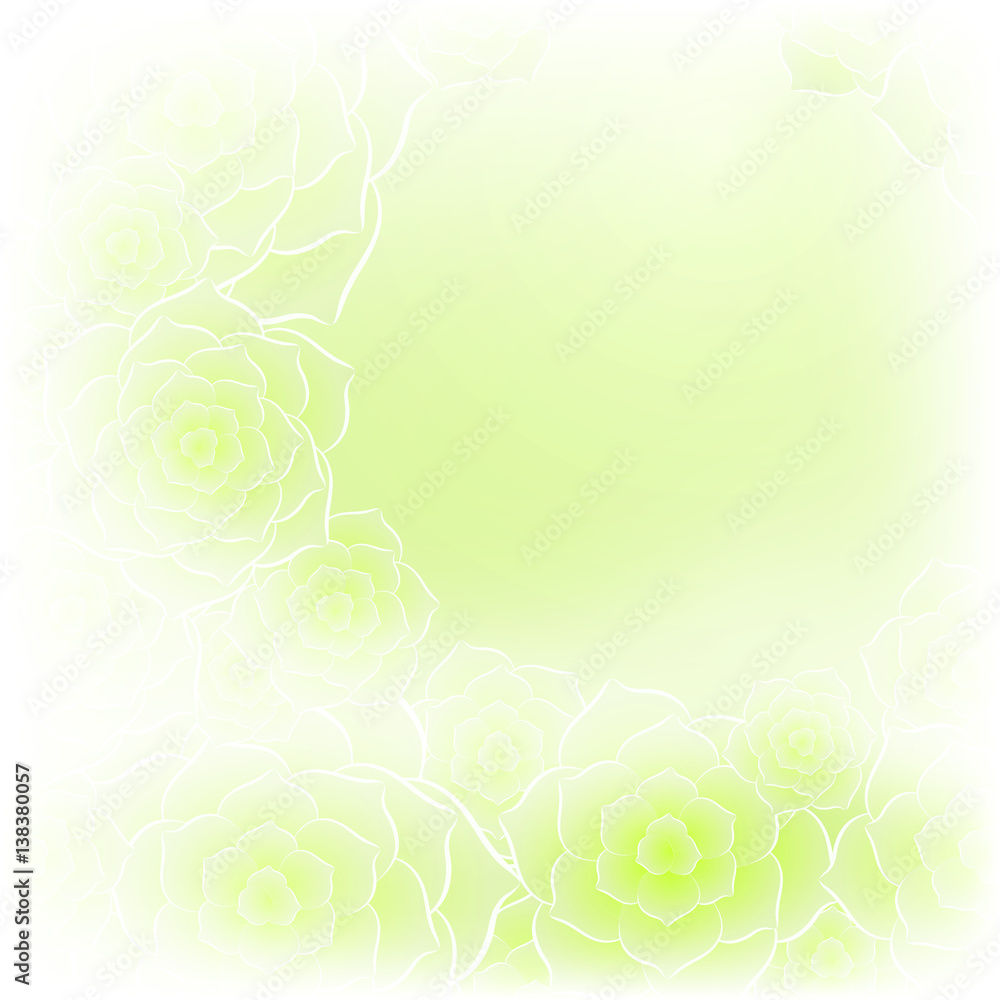 Beautiful green rose flower background Beautiful green rose flower background