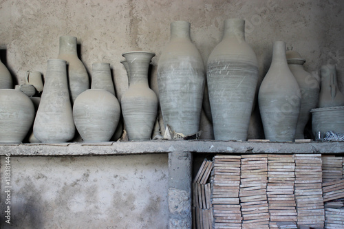 moroccan pottery production