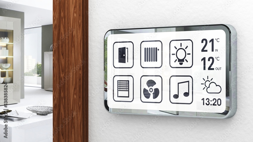 Foto Smart Home touchscreen - Version 3