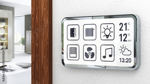 Foto Smart Home touchscreen - Version 3