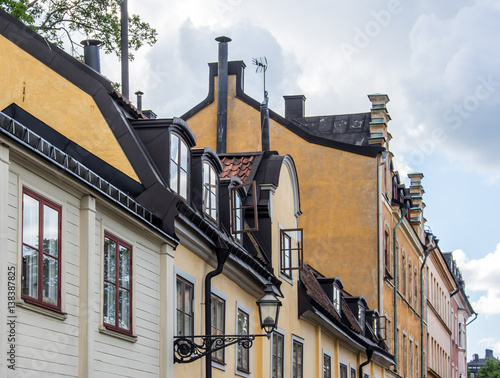 Photography Äldre hus som finns Fjällgatan på Söder