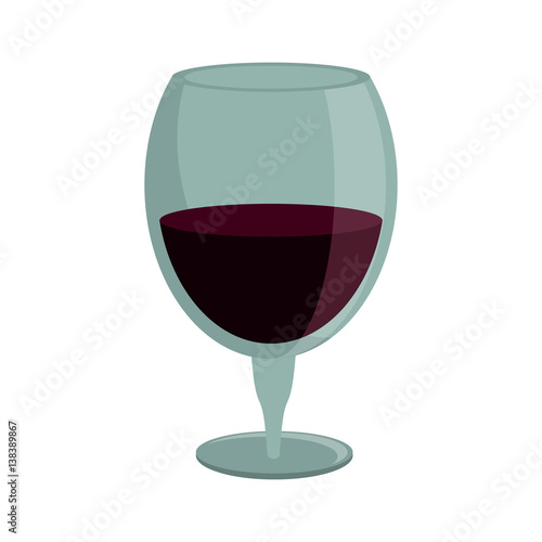 drinking glass wine icon vector illustration eps 10