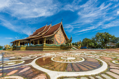 Temple Wat Sirindhorn (Phu Prao Temple) in Ubon Ratchathani,Thailand, The public temple of buddhism. no restrict in copy or use © bouybin