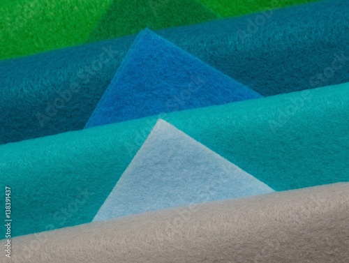 Colorful mix felt for background.