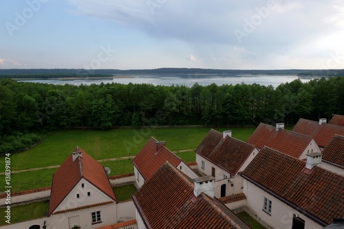 View of the Wigry lake, Podlasie, Poland photo