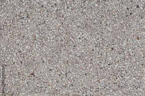 Текстура стены с мелкими камушками серого цвета