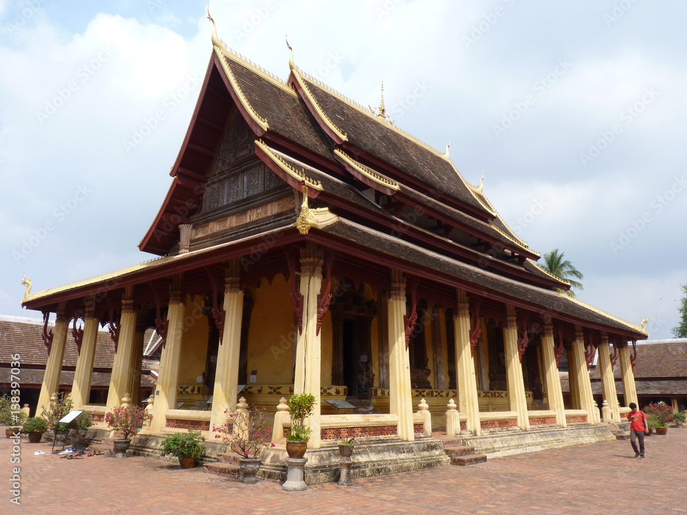 Wat Si Saket, Vientiane, Laos, Southeast Asia