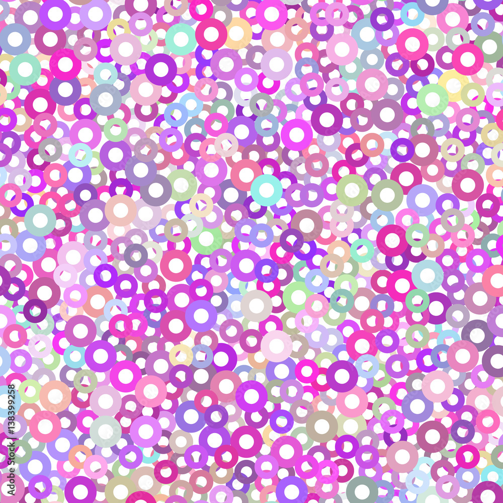 Abstract background with color circles
