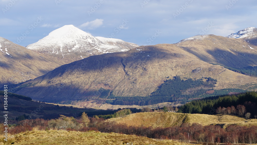Highlands in Schottland bei Oban Highlands in Schottland bei Oban