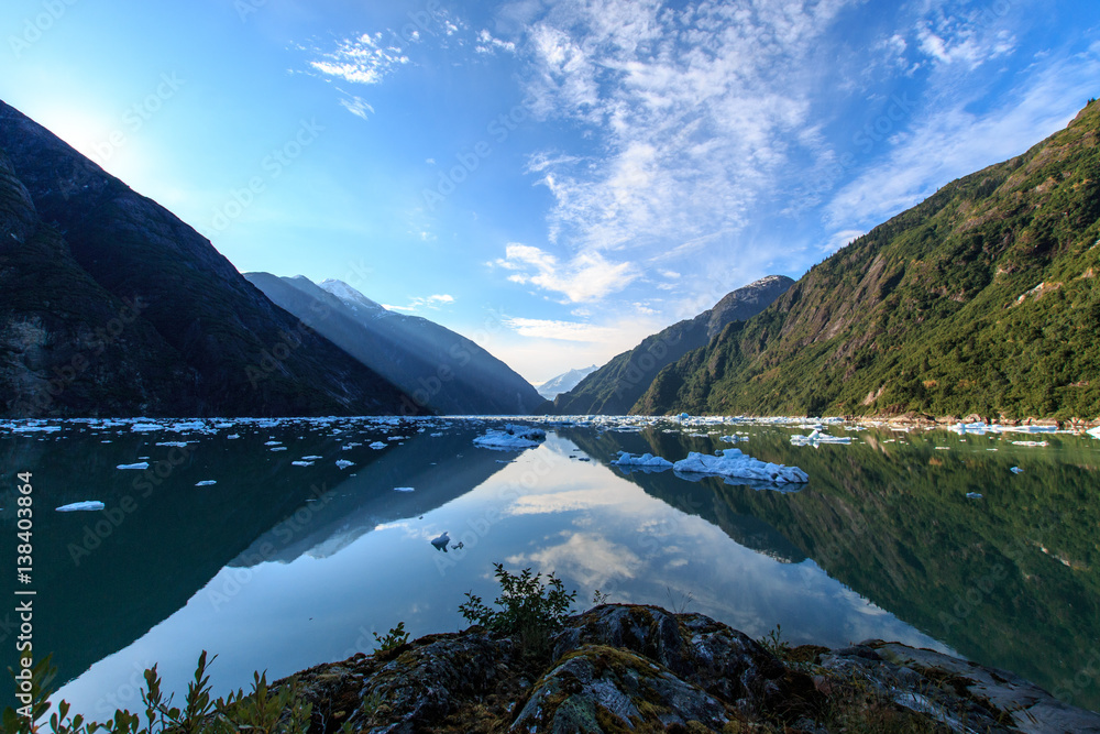 Tracy Arm Morning Reflections