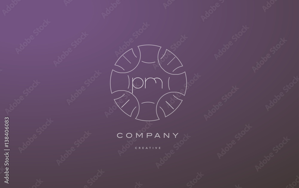 pm p l monogram floral line art flower letter company logo icon design pm p l monogram floral line art flower letter company logo icon design
