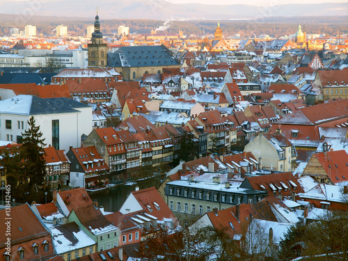 Bamberg - Die Altstadt von Bamberg (Deutschland, Europa) 