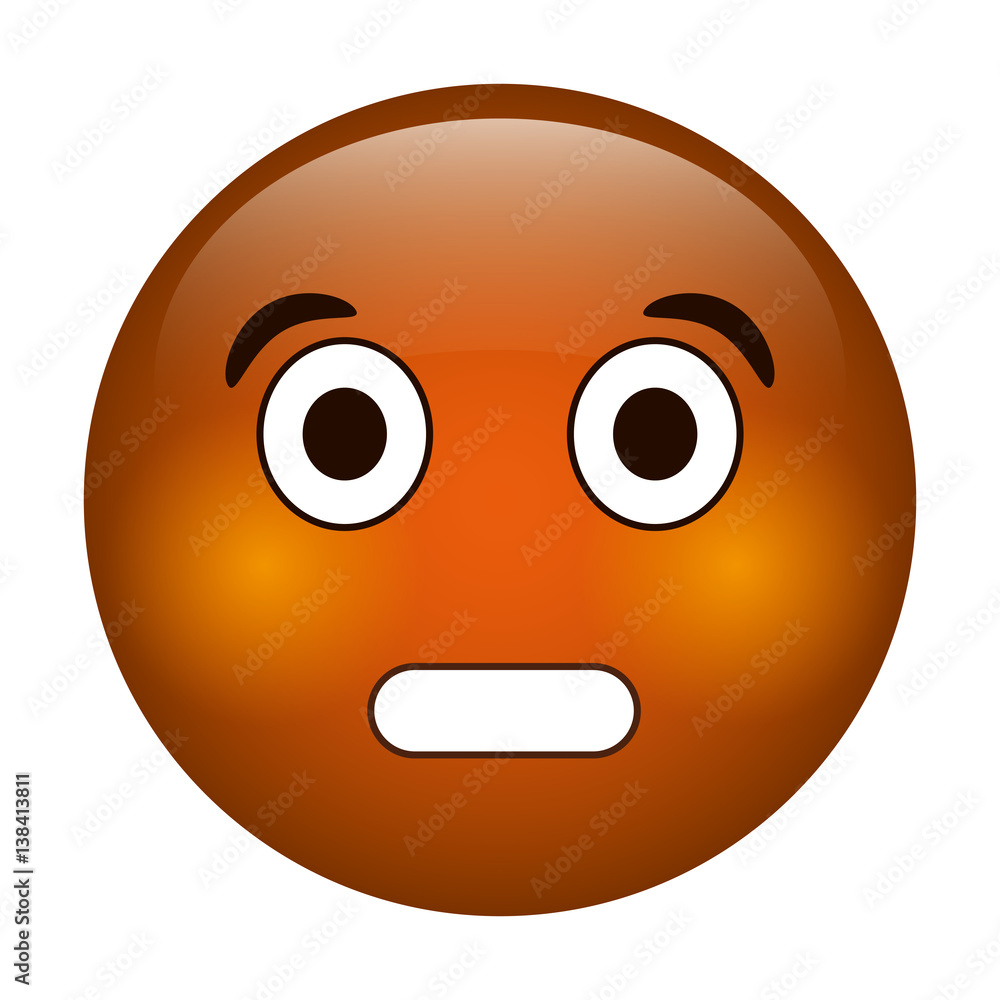 surprised emoticon funny icon vector illustration eps 10 surprised emoticon funny icon vector illustration eps 10