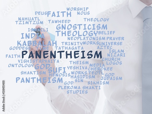 Εκτύπωση καμβά Panentheism