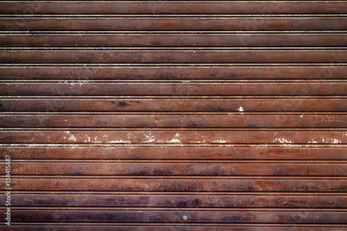 Fotografie Texture ruggine ferro - saracinesca