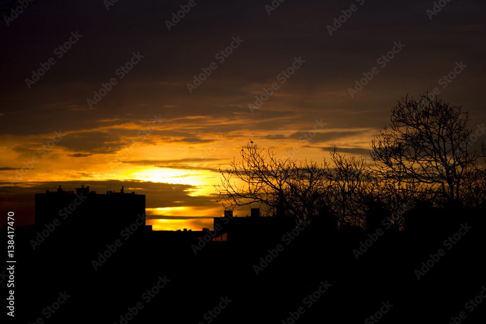 Obraz premium Atardecer