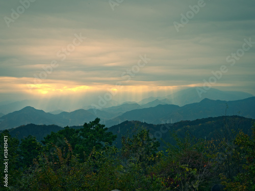 Cloudy view from Mt Takao © toransu