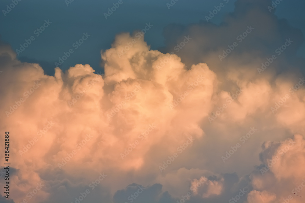Clouds in sky during dawn