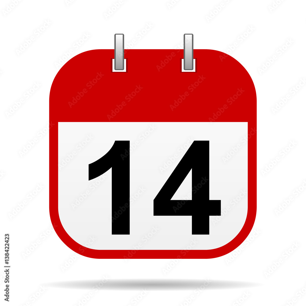 14 calendar icon 14 calendar icon