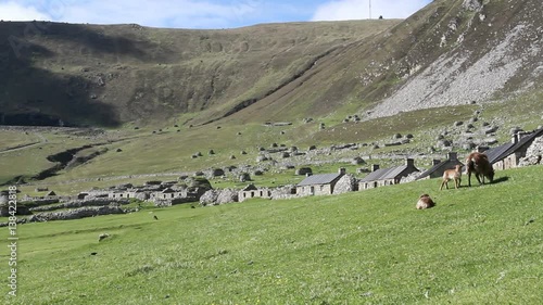  Abandoned Village Hirta St Kilda Scotland