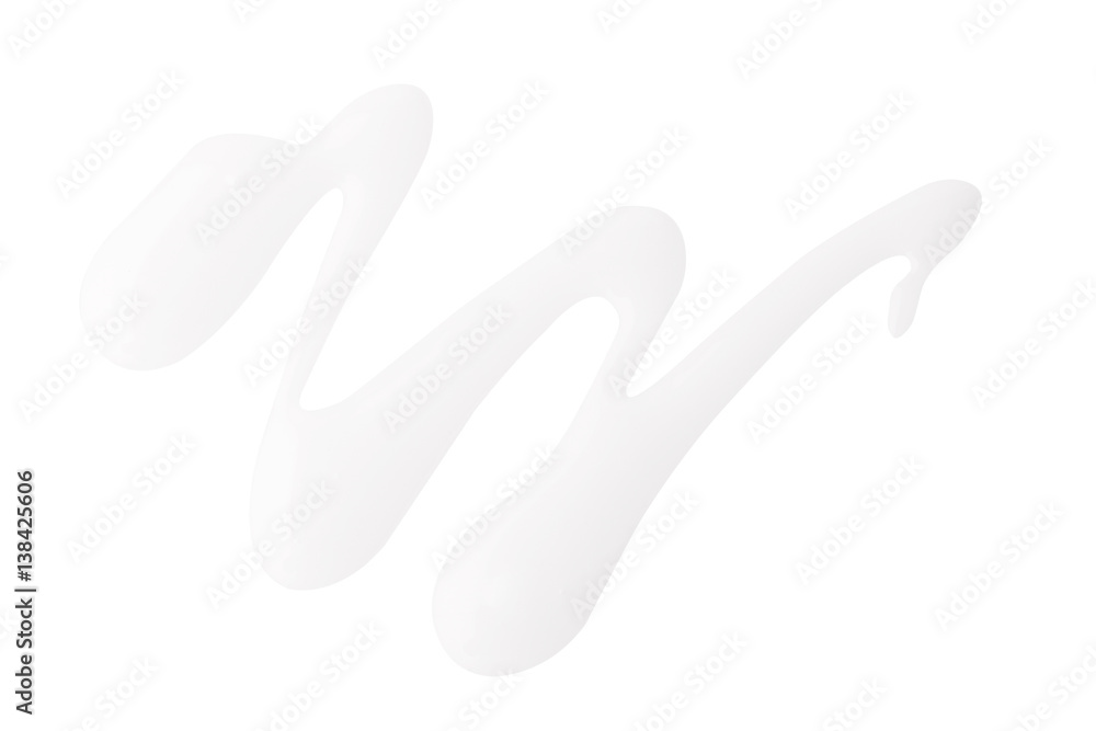 Cosmetic liquid in abstract shape on background Cosmetic liquid in abstract shape on background