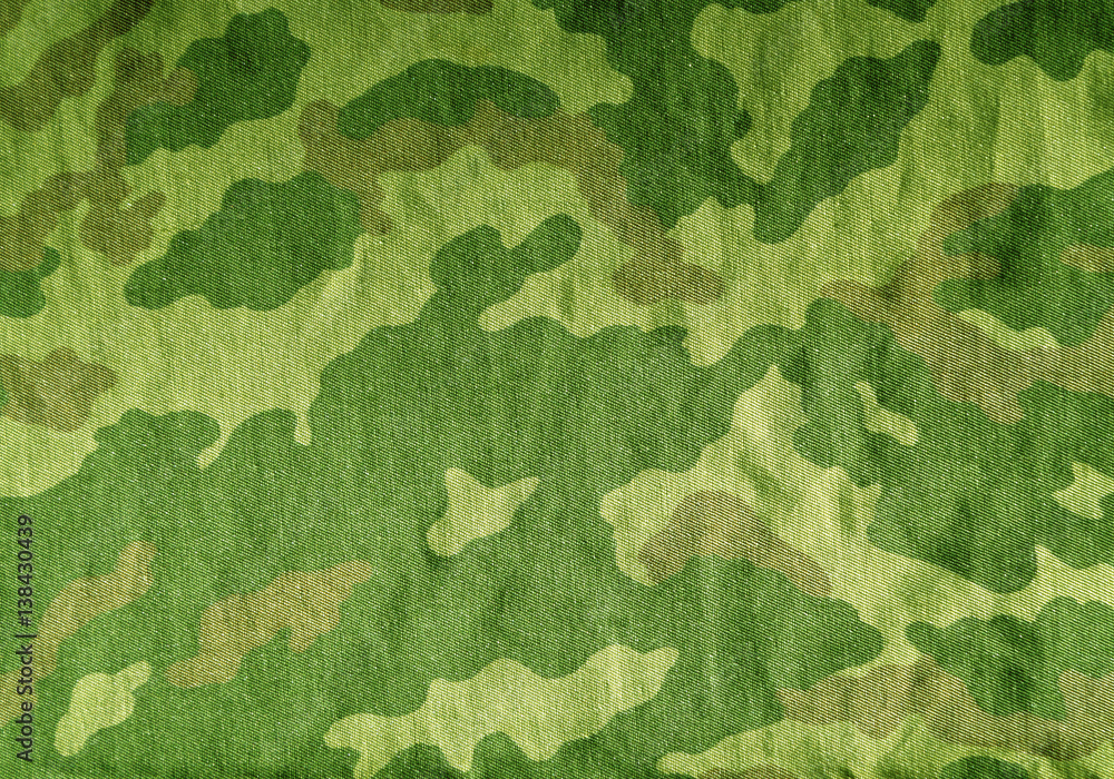 Old camouflage uniform cloth pattern Old camouflage uniform cloth pattern
