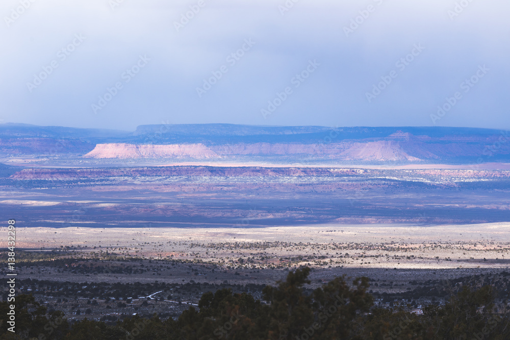 Obraz premium Mesas in the desert