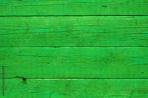 Green Planks Background./Green Planks Background