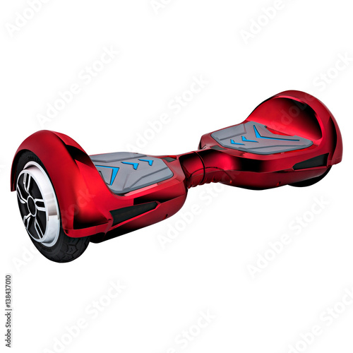 Red hover Board photo