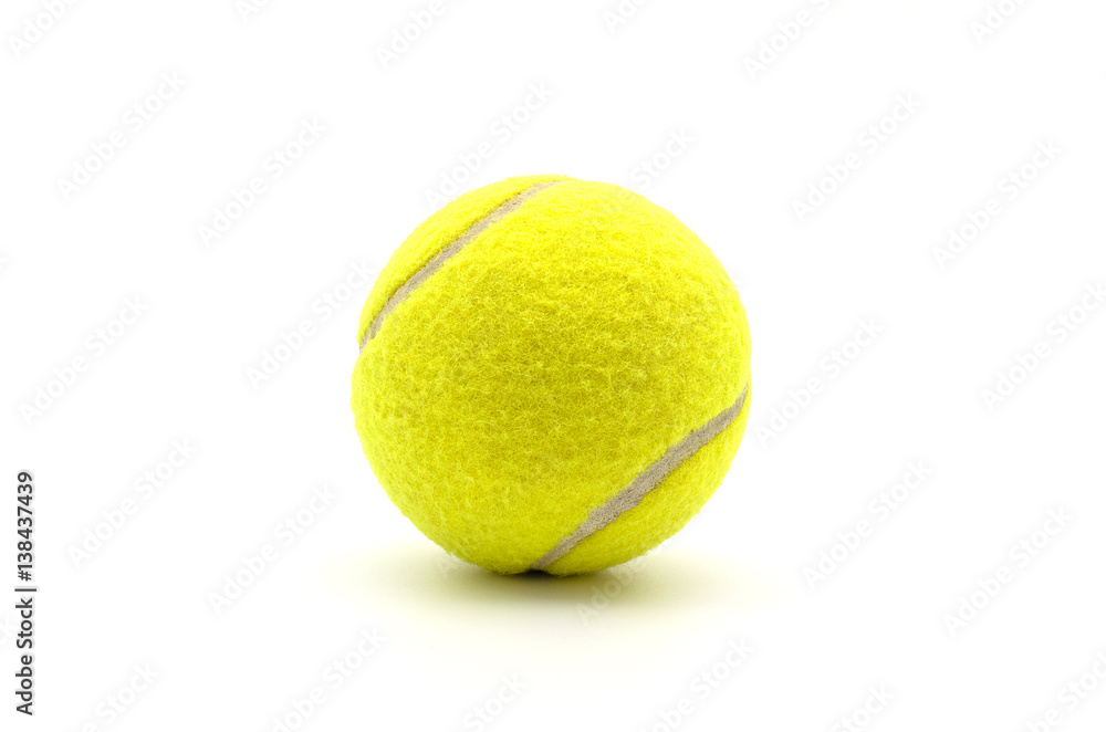 A Tennis Ball isolated.