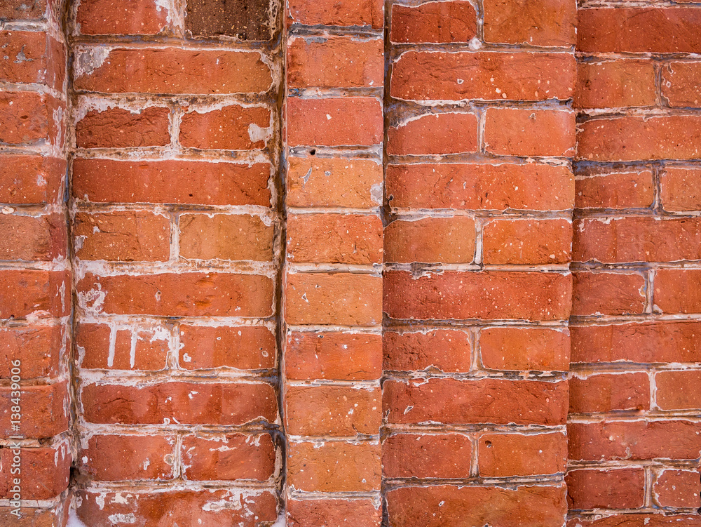 Obraz premium Background of old brick wall texture