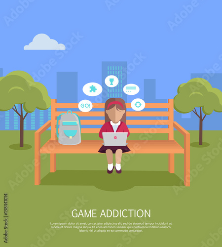 Game Addiction Banner