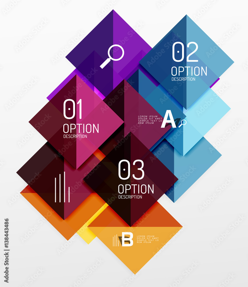Vector square abstract background Vector square abstract background