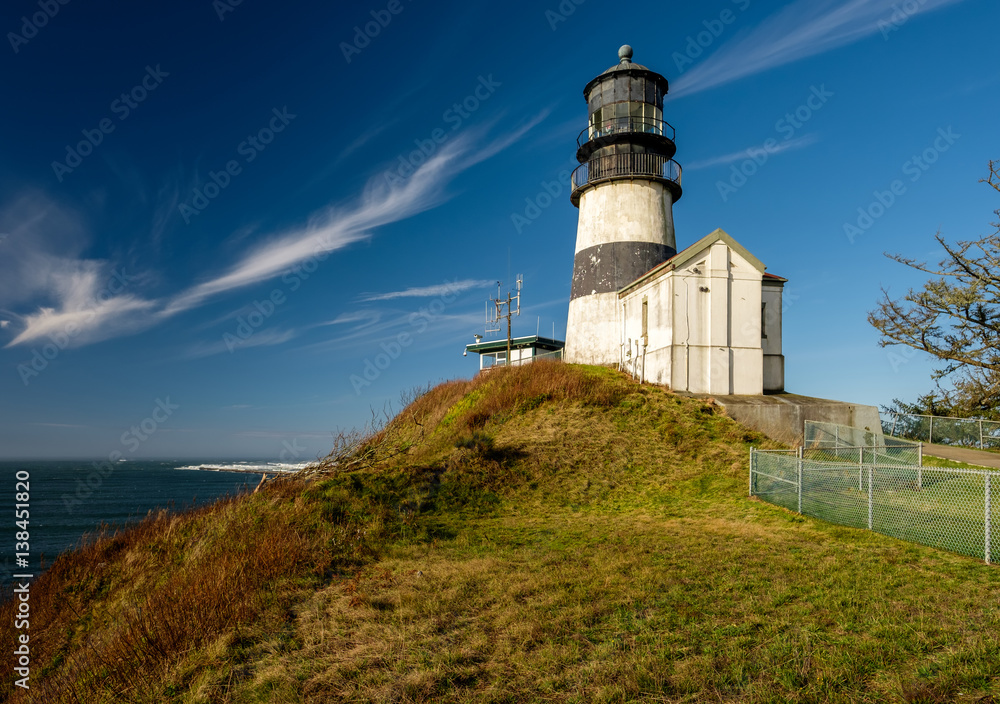 Cape Disappointment Lighthouse, built in 1856 Cape Disappointment Lighthouse, built in 1856