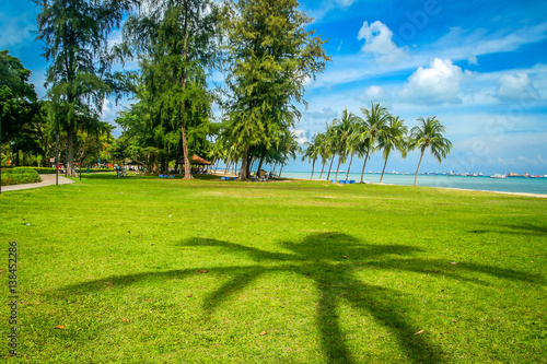 Singapore seaside view