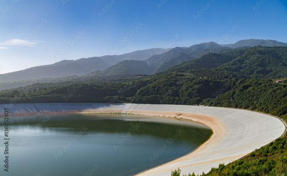 Wasserspeicher auf La Palma, ehemaliger Vulkan