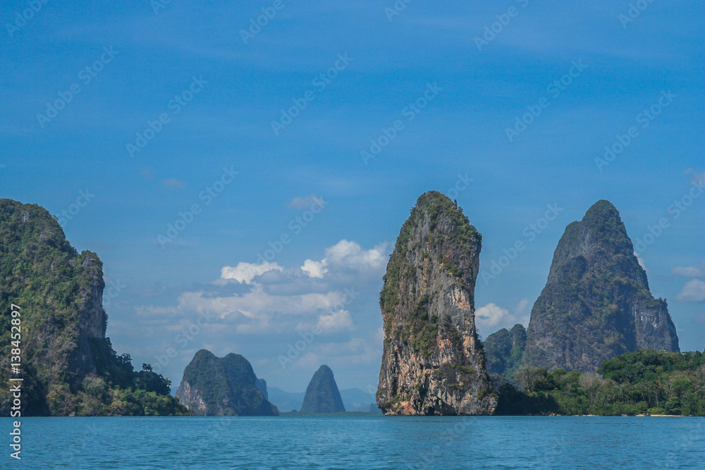 Thailand coastline scenery