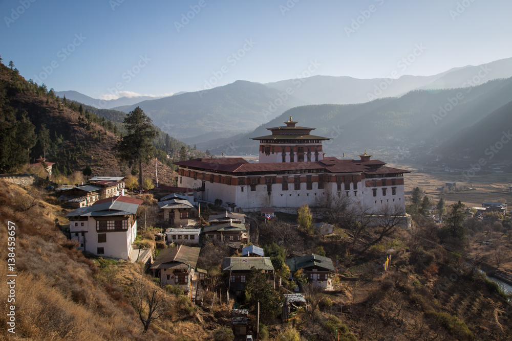 Rinpung Dzong in Paro, Bhutan