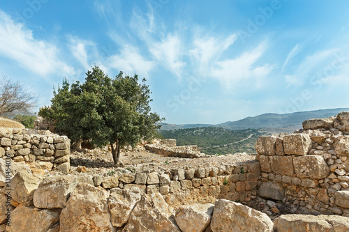  fortress Nimrod in Israel