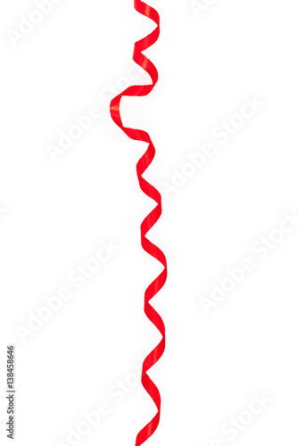 ribbon isolated on white