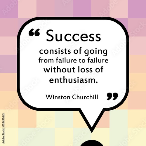 Motivational poster - vector sign